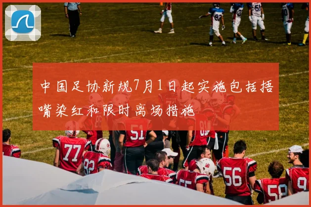 中国足协新规7月1日起实施包括捂嘴染红和限时离场措施